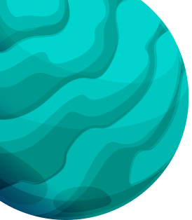 Beyond Wow planet space theme background element