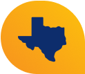 Beyond Wow service area Texas location pin icon