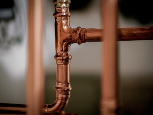Beyond Wow copper pipe plumbing installation service
