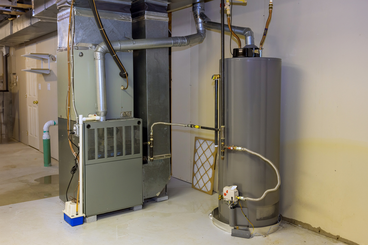Installed Water Boiler Tank