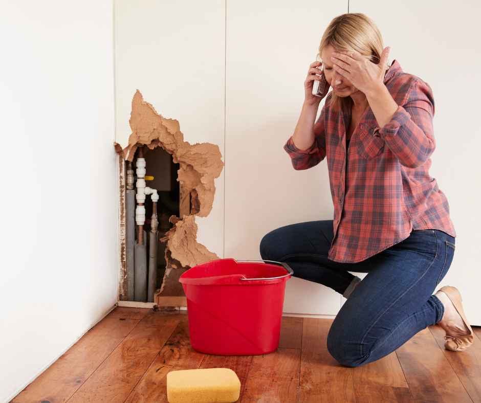Worrying about a leaking pipe